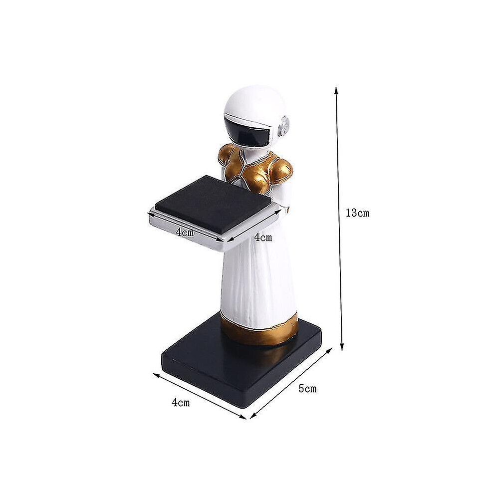 (FEMALE ROBOT) Creative Watch Stand Display Stand Bracket Placement Table Desktop Small Ornaments Storage Display Stand