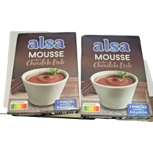 2 x Dark Chocolate Mousse Powder 125 g (2 x 4.41Oz) By Dr. Oetker