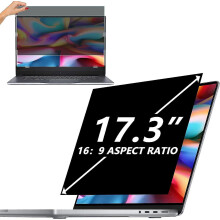 Laptop Privacy Screen 17.3 Inch,removable 16:9 Aspect Privacy Filter Screen Protector For 17.3 Inch Laptop, Anti Glare Blue Light Slide Mount Tabs Cov