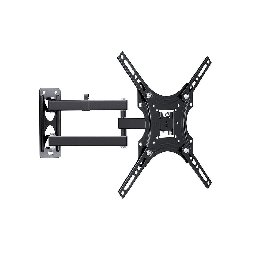 AX400 Adjustable TV Wall Mount Bracket - Full Motion Swivel & Tilt for 32-55 inch Screens, VESA Compatible, Heavy-duty arm, Easy installation