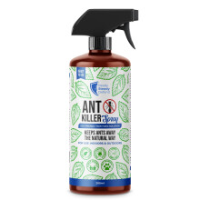 Natural Ant Killer Spray by Ready Steady Defend - Safe for Children & Pets, Long-Lasting, Versatile for Indoor & Outdoor Use, Fresh Scent,