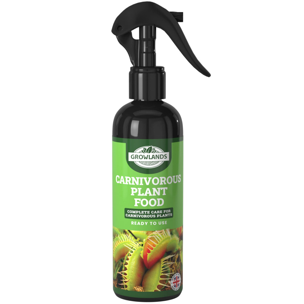 Carnivorous Plant Food Spray - 300 ml Plant Fertilizer - Designed for all Carnivorous Plants - Venus Fly Trap Plant Food, Sundew Food, Pitcher Plant