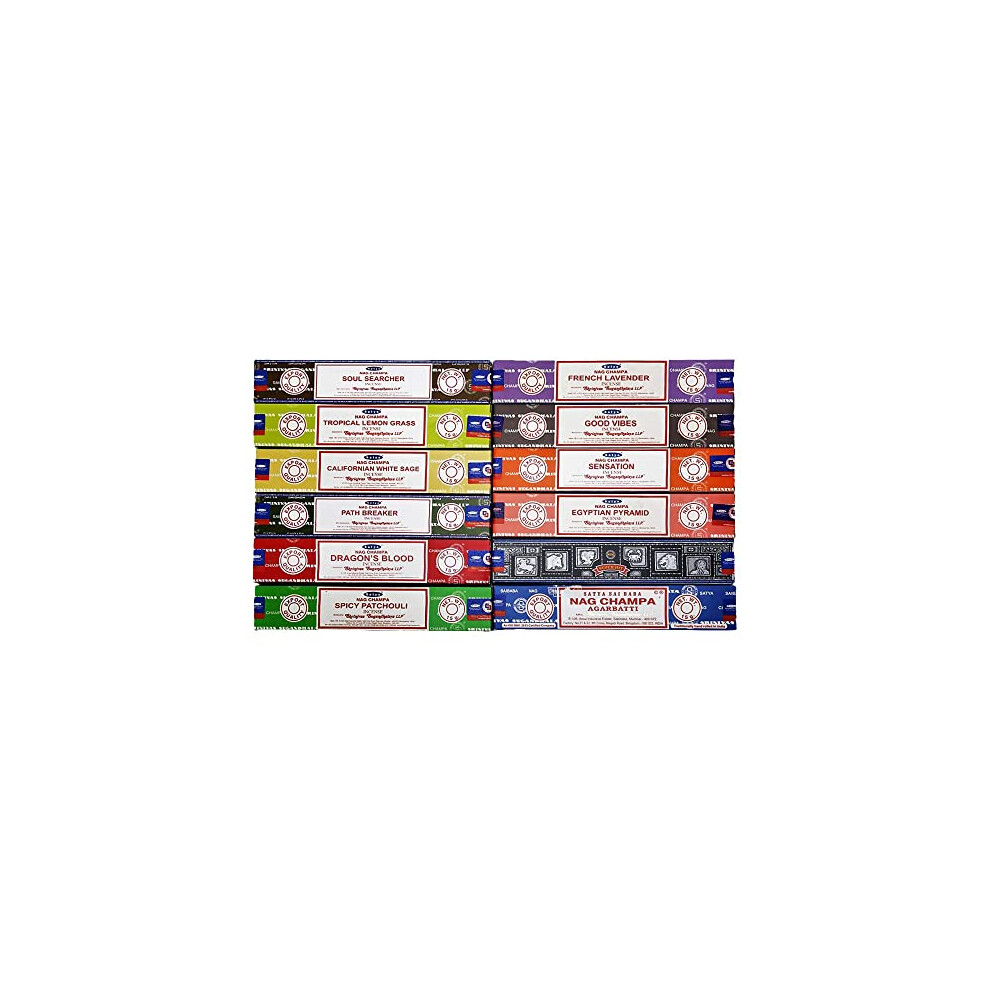 Satya 12 pack assorted pack 15 gram x 12 packs pack 1st