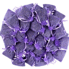 100% -25bags Natural Fragrant Lavender Filled Bags Wardrobe Freshener and drawer natural scent, Wardrobe moth proof deodorizer,