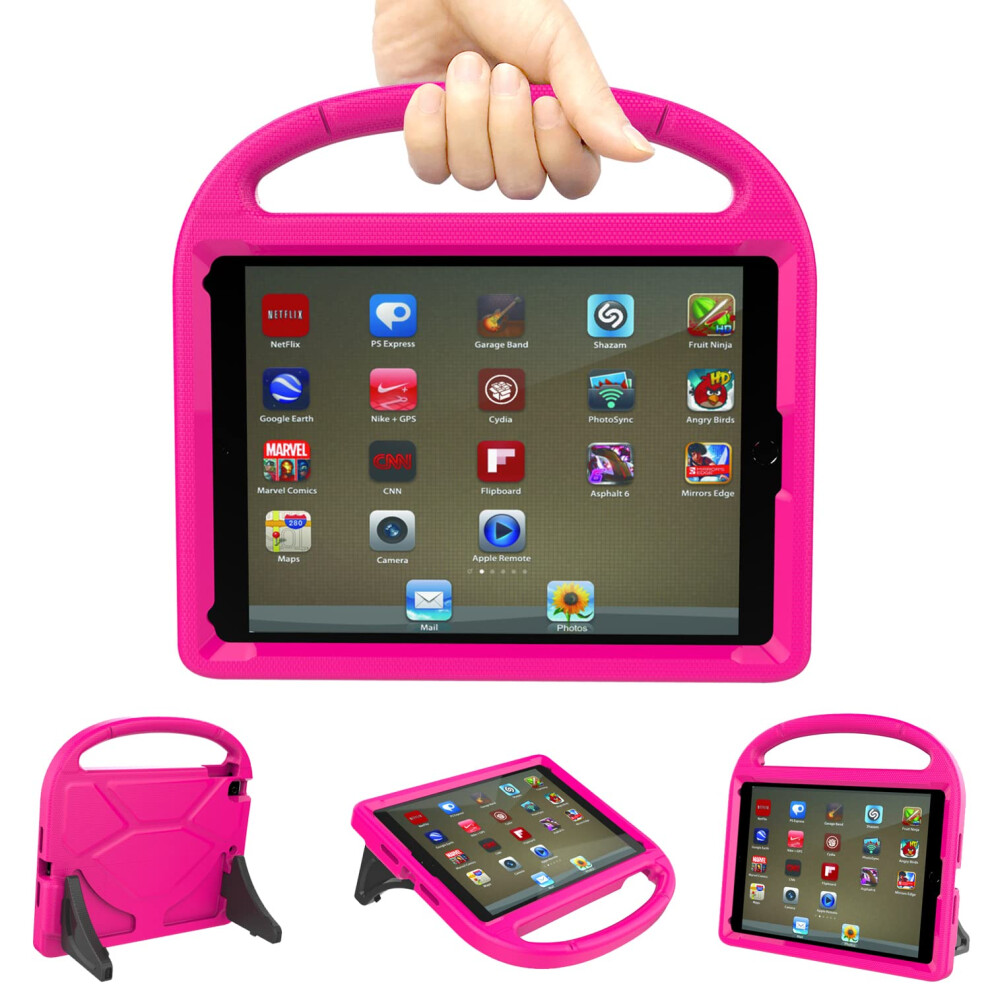 Case for New iPad 9.7 Inch 2018/2017 iPad 6th/5th Generation-Lightweight Shockproof Kids iPad Cover with Handle and Kickstand for iPad Air/iPad Air