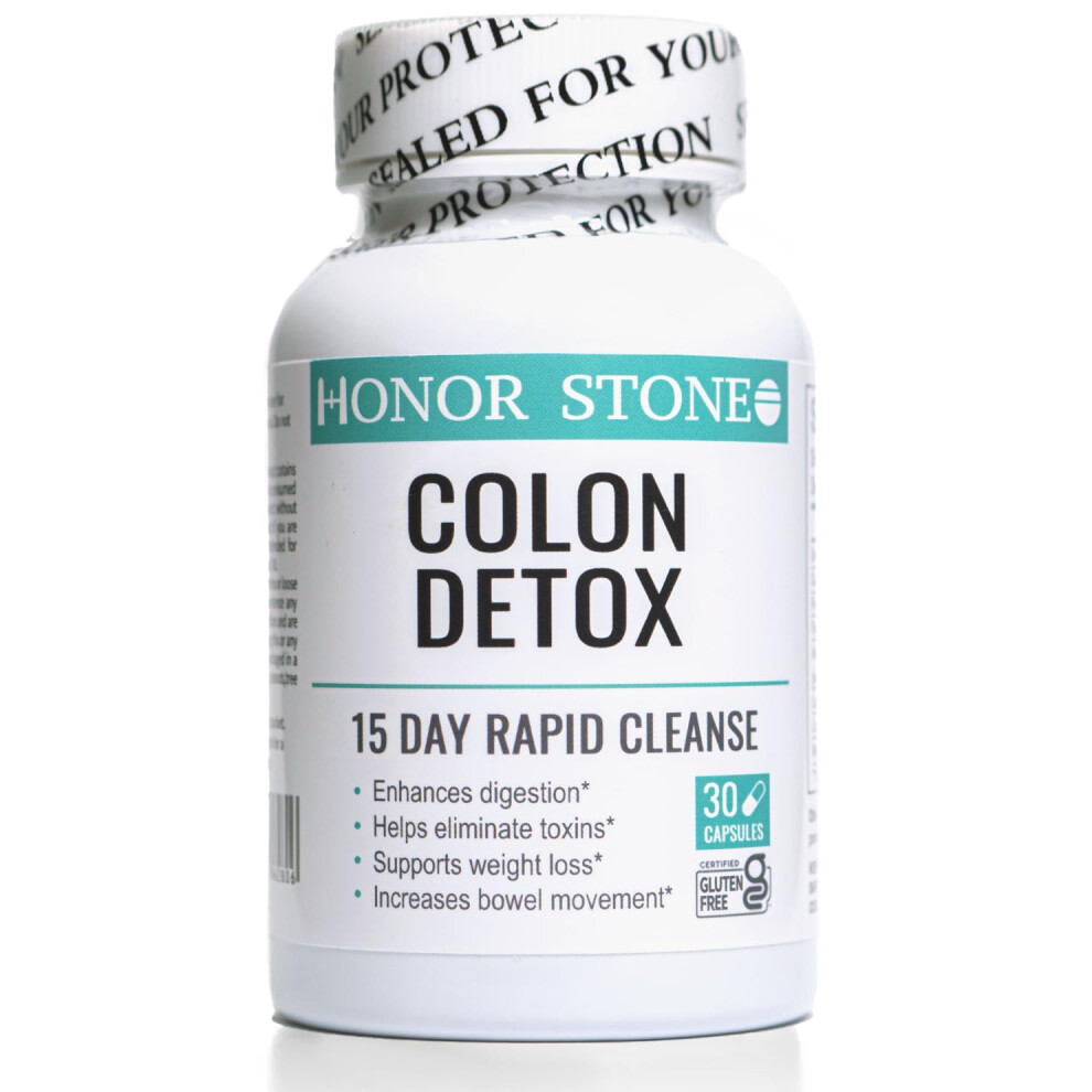 Colon Cleanse 15 Day Detox | Supports Weight Loss | Helps Eliminate toxins | Relieves Constipation & Bloating | Probiotics Support Gut Health | Herbal