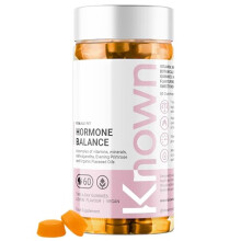 Hormone Balance Gummies by Known | Natural Support for Female Health, Suitable for Teenagers | Delicious Natural Raspberry Flavour | 60 Two-a-Day
