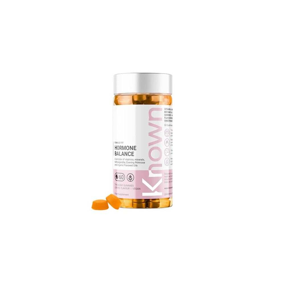 Known Hormone Balance Gummies VEGAN (Halal Certified) - 60 Gummies - Image 5