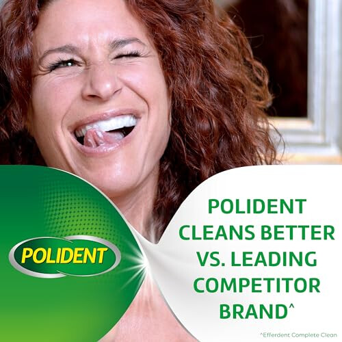 3 Minute Triple Mint Antibacterial Denture Cleanser Effervescent Tablets, 120 count 2