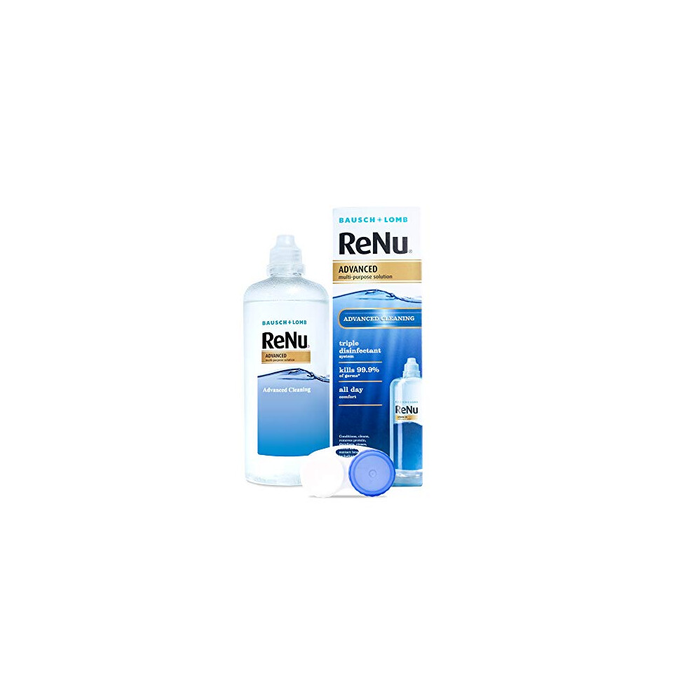Skin Renu Advanced Multi Purpose Contact Lens Solution, More Than Clean For Soft Contact Lenses, Condition, Clean, Remove Protein, Disinfect, Rinse And Store - Image 2