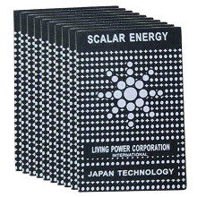 (White, 1Pc) 1/5/10pcs Emf Protection Quantum Scalar Anti Radiation Sticker For Phone Laptop