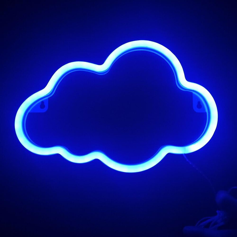 Cloud Neon Signs, Led Cloud Neon For Wall Decor, Battery Powered Led Cloud Sign, Cloud S Neon Signs For Bedroom, Dorm, Party, Birthday, Chr Light