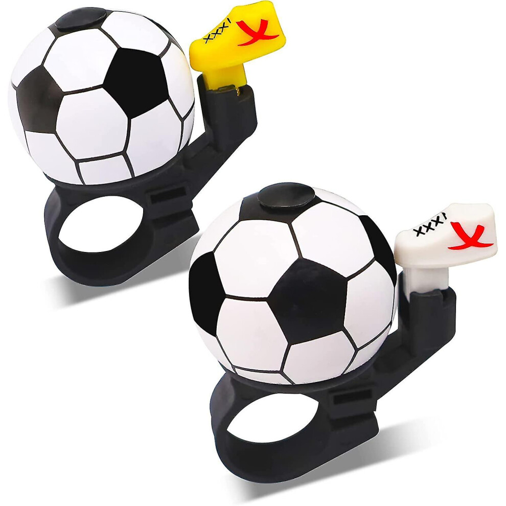 Football Bicycle Bell Children, 2 Pieces Bicycle Bell Children For Bicycle