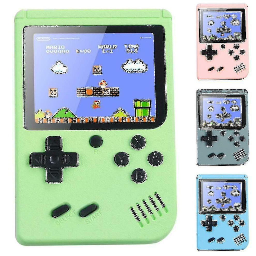 (GREEN) 2023-gameboy Built-in 500 Classic Game Retro Video Game Console-1