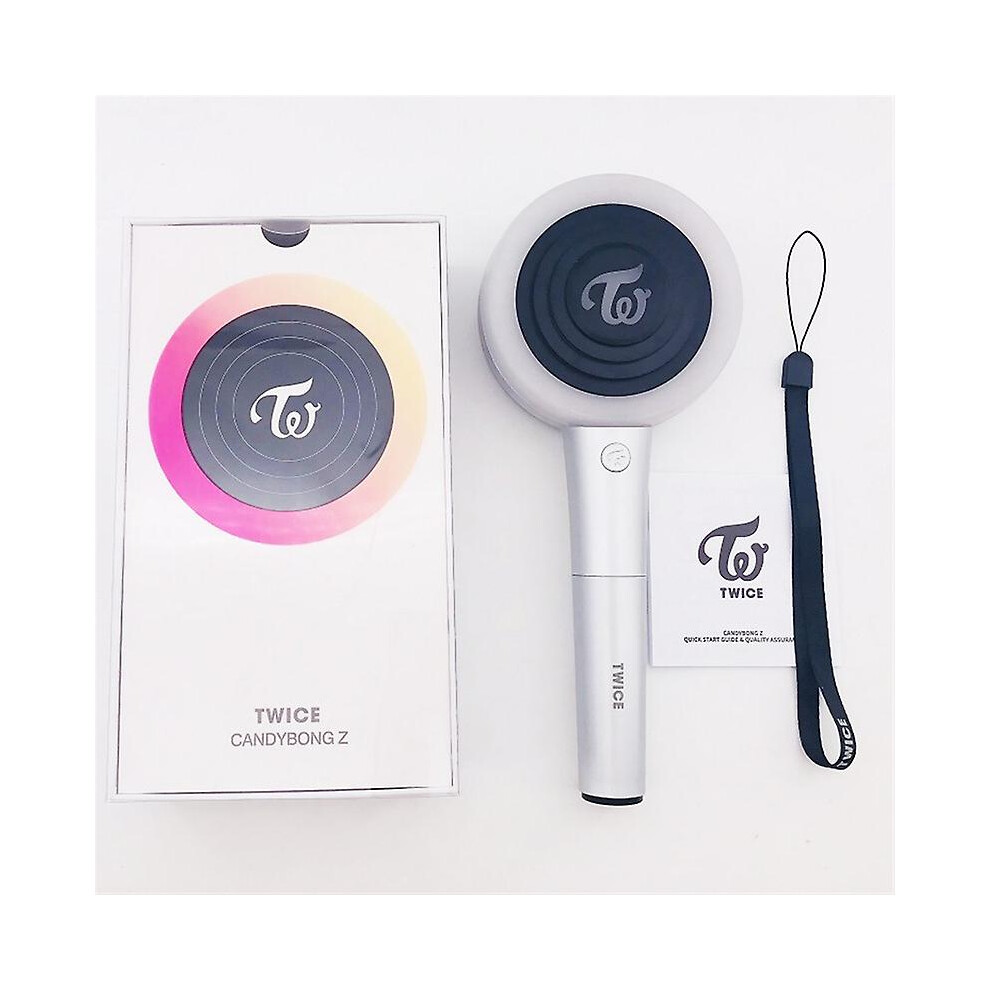 (With bluetooth) Kpop Twice Lightstick Candy Bong Z Twice Ver.2 With Bluetooth Respondent Lollipop Hand Lamp Concert Light Stick Fans Collection