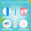 200 Stück Interdentalbürsten, Zahnseide Picks 3
