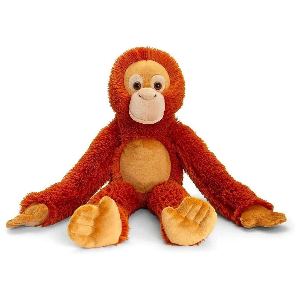 Keeleco Long Orangutan 38cm Stuffed Soft Toy Plush Teddy Toy