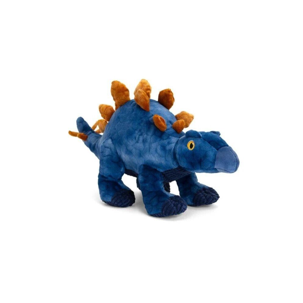 Keel Toys Keeleco Dinosaurs - Blue Stegosaurus 26cm Stuffed Soft Toy