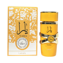 (Gold) Lattafa Yara Women's EDT 100ml, Exquisite Arabic Fragrance, Long-lasting Scent