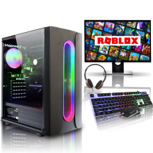 Core i7 Gaming PC Bundle 16GB RAM 1TB HDD NVIDIA GTX 1650 Windows 10 - Refurbished