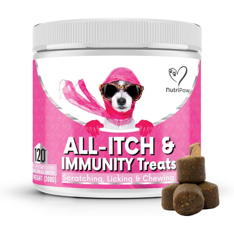 NutriPaw All-Itch Immunity Treats For Dogs