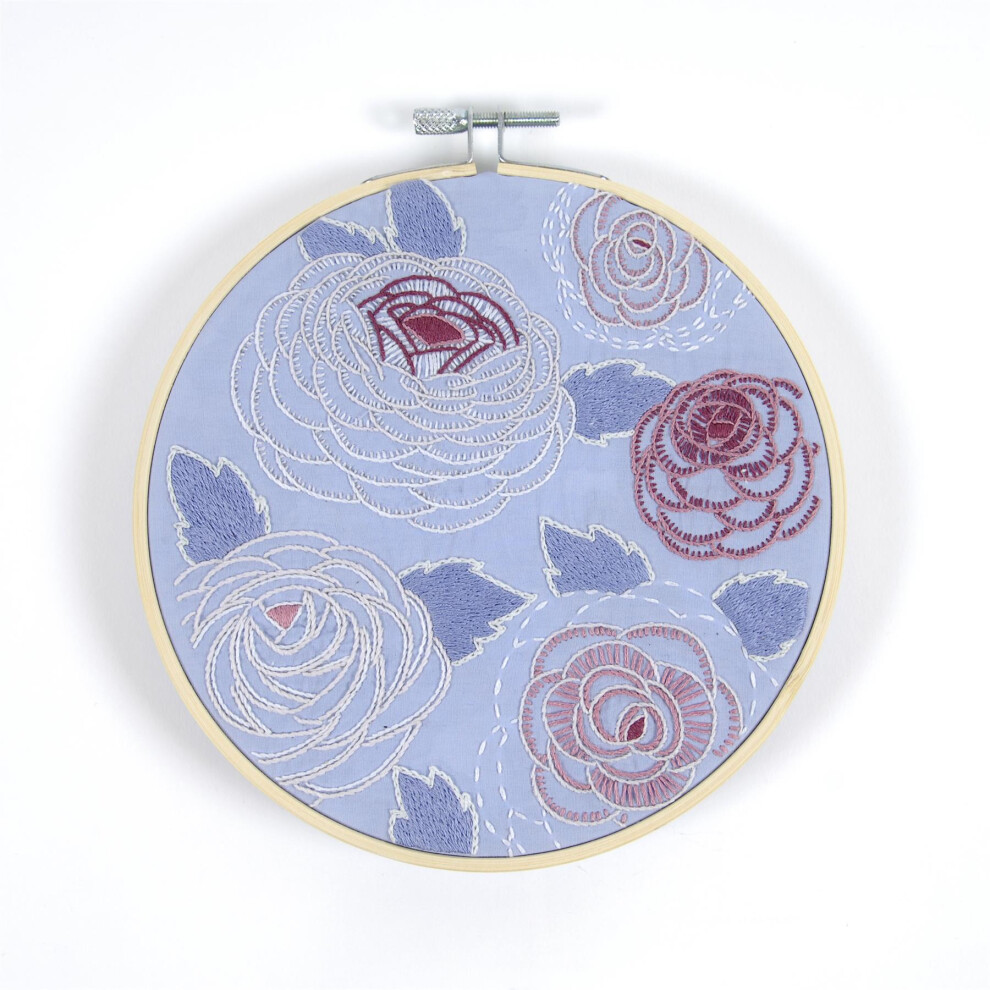 DMC Embroidery Kit Ranunculus by Marie-Dominique Procureur - Easy