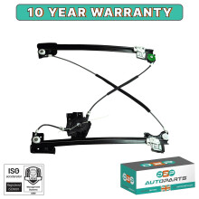 Front Right / Driver Side Electric Window Regulator for Land Rover Freelander 1 (1994-2006) - Regulator Only (No Motor) - CUH000023 / LR006371