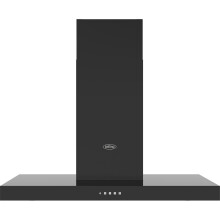 Belling BEL COOKCENTRE CHIM 90T BLK Built In 90cm 3 Speeds Chimney Cooker Hood