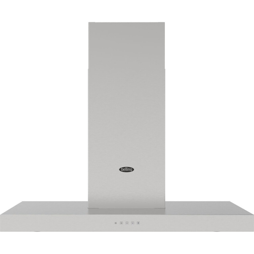 Belling BEL COOKCENTRE CHIM 90T STA Built In 90cm 3 Speeds Chimney Cooker Hood