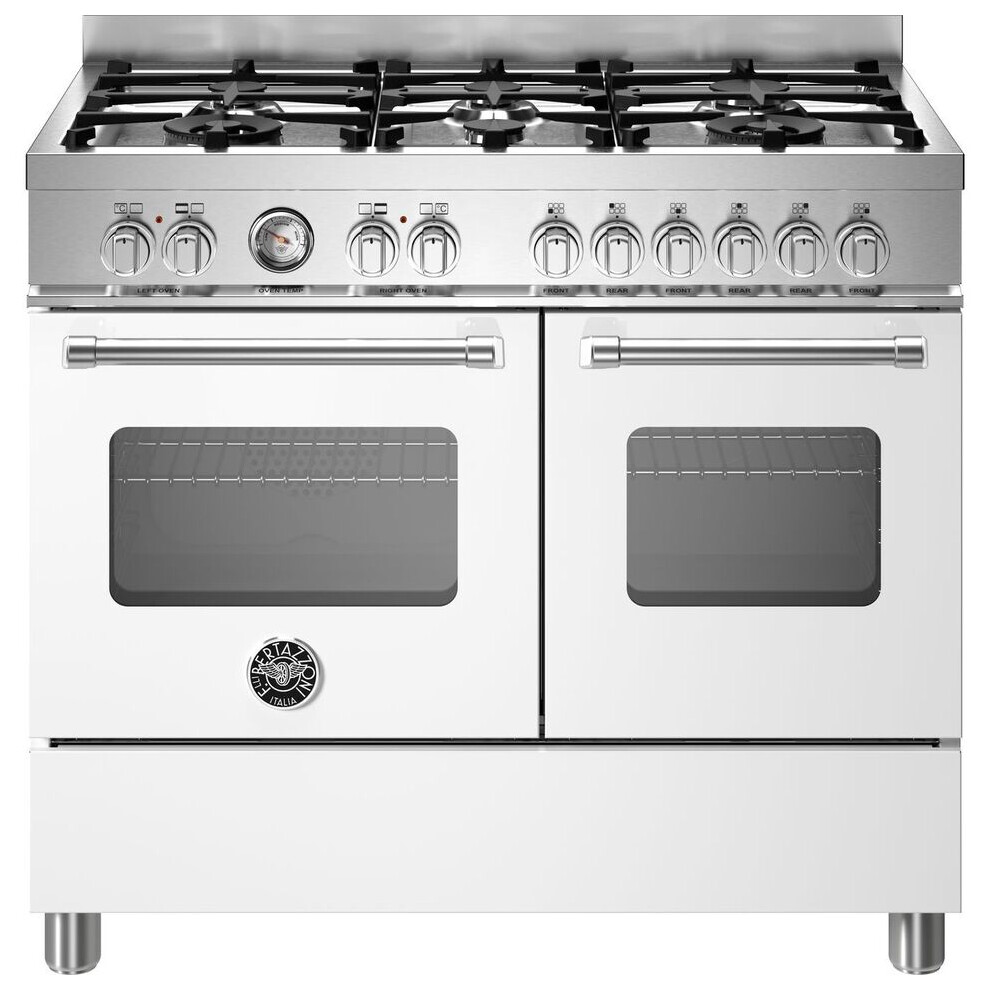 Bertazzoni MAS106L2EBIC Master Series 100cm Dual Fuel Range Cooker 6 Burners