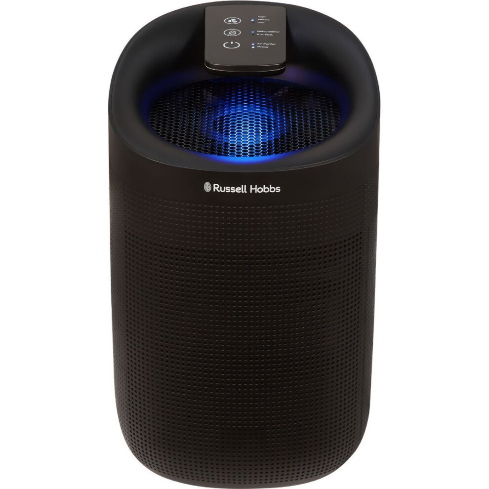 Russell Hobbs MDA RHDH1101B Dehumidifier 40 Watt Black New