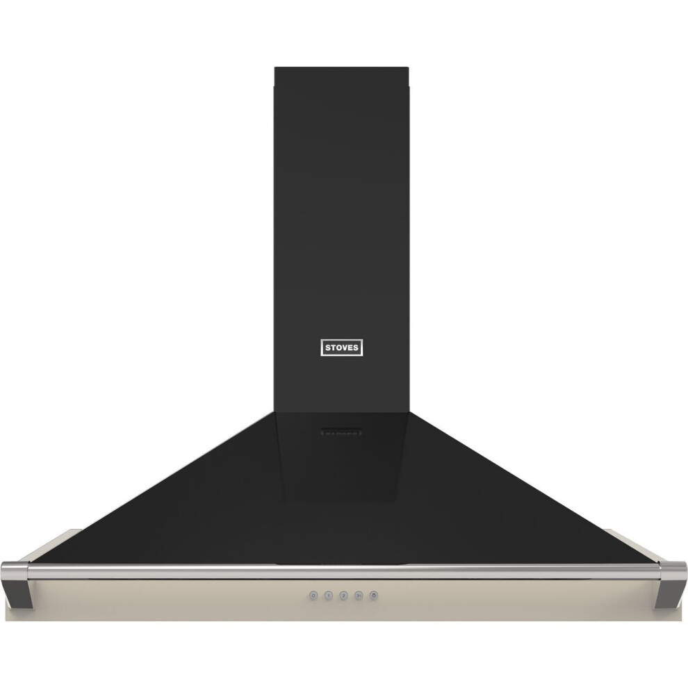 Stoves ST RICHMOND CHIM 100PYR CRM Built In 100cm 3 Speeds Chimney Cooker Hood