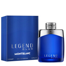 Agua de Perfume - Montblanc - Legend Blue - 100ML - Amaderado - Aromático - Fresco