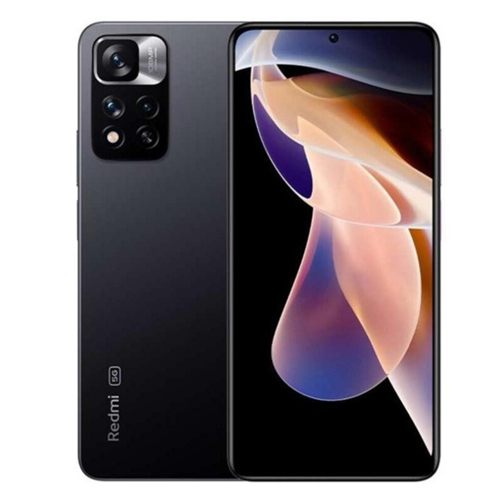 (Black, 6GB+128GB) Xiaomi Redmi Note 11 Pro 5G Duam Sim CN-image-OPC-PDSRKBV-NEW