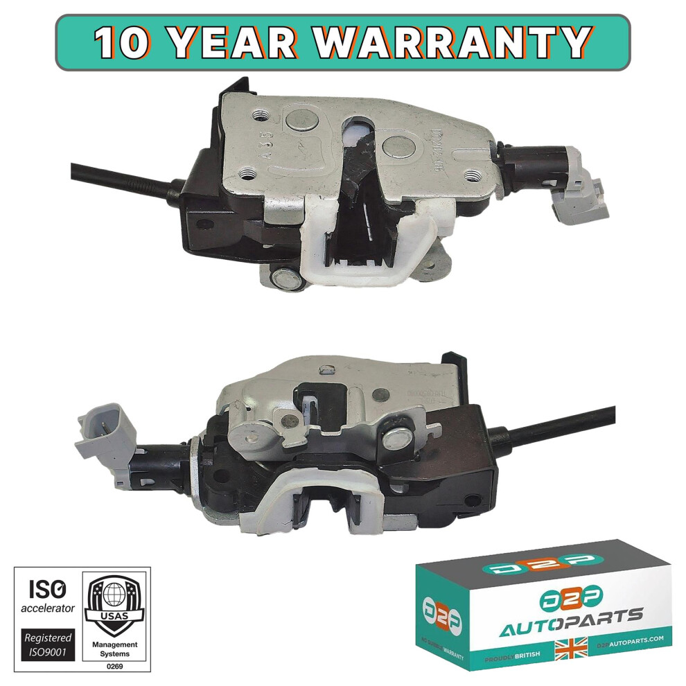 Upper Tailgate Latch Catch With Cable For Land Rover Discovery 3 & 4 Lr017470 5056167408734
