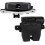 BOOT TAILGATE LOCK LATCH CATCH ACTUATOR (4 PIN) FOR FORD FIESTA MK6 & B-MAX 5