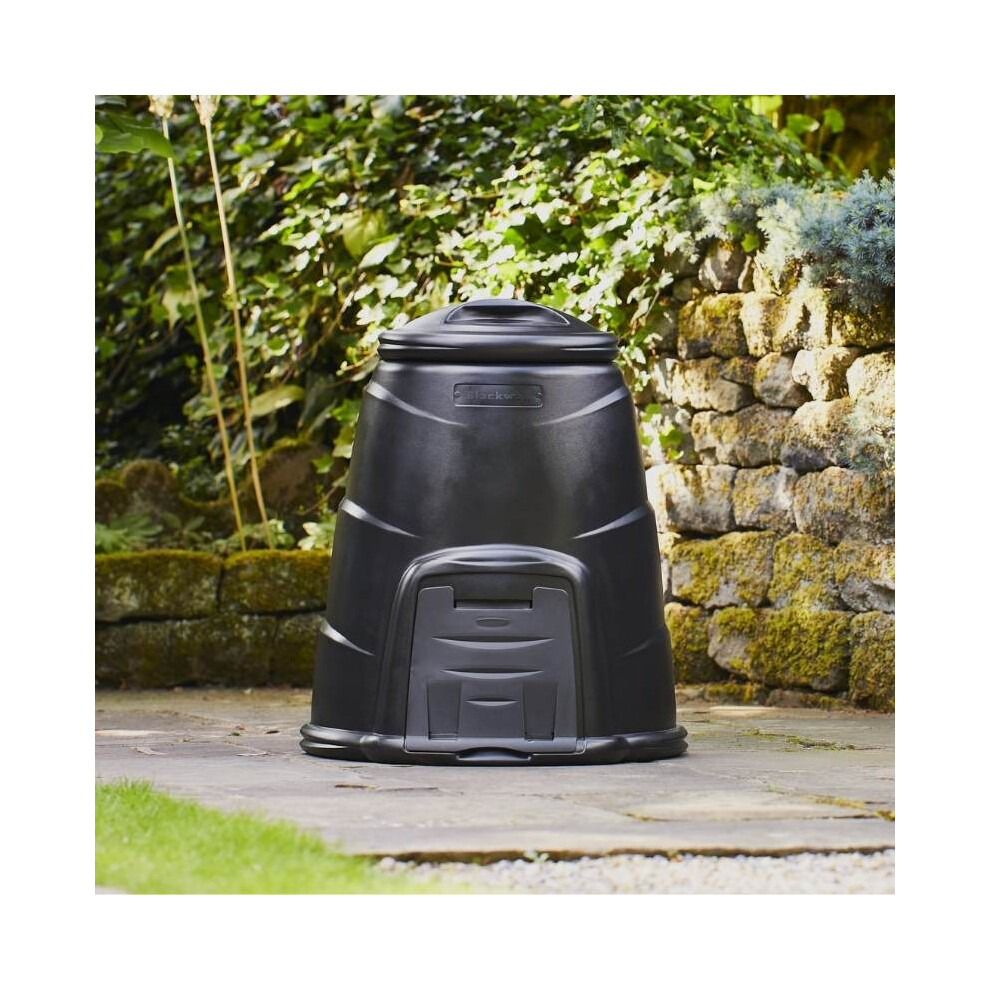 Wall 220 Litre Compost Converter Black