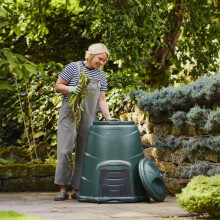 Blackwall 220 Litre Green Compost Converter - UK's Best-Selling, UV-Stabilised, Recyclable UK-Made Bin