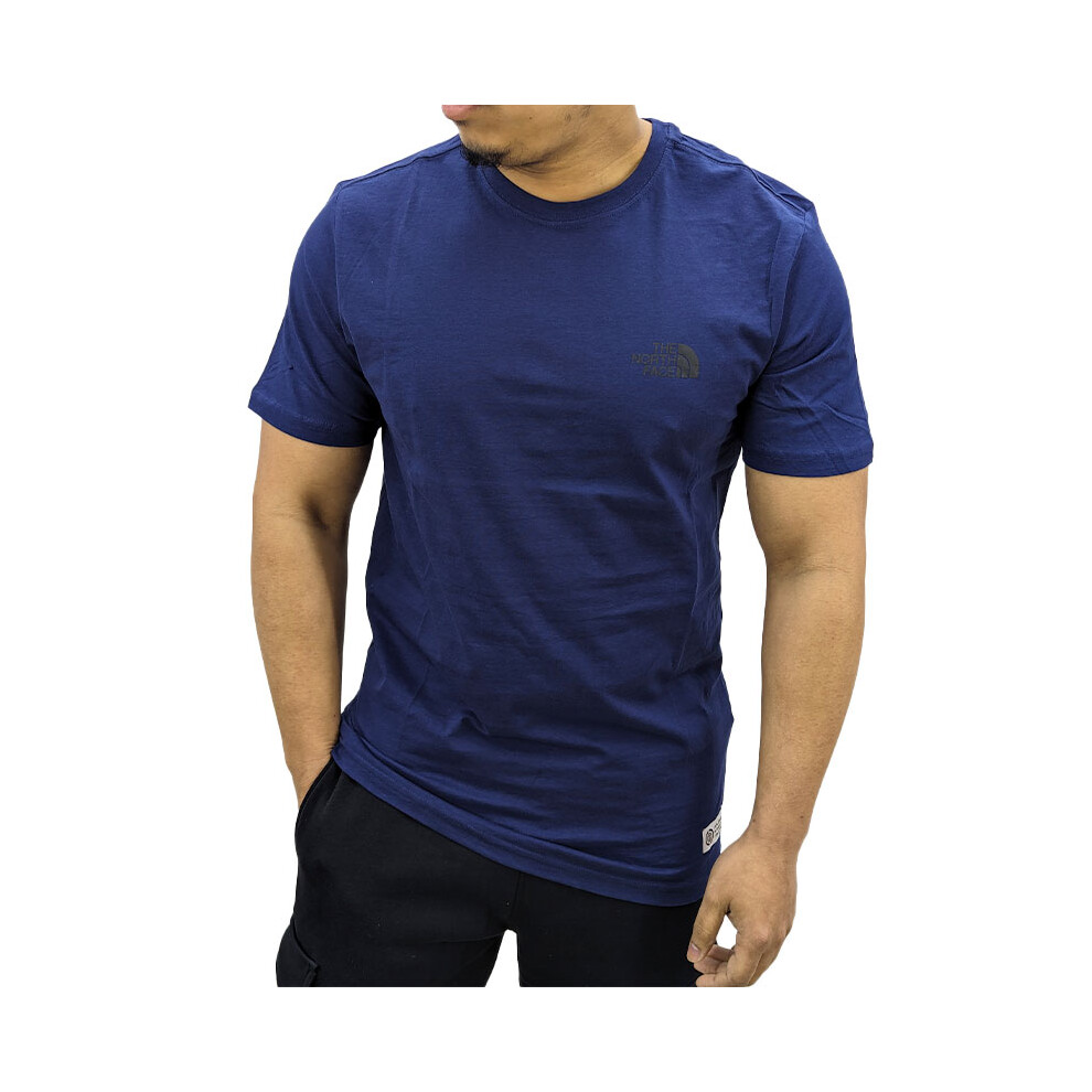 (Navy, S) The North Face Mens Graphic T Shirts