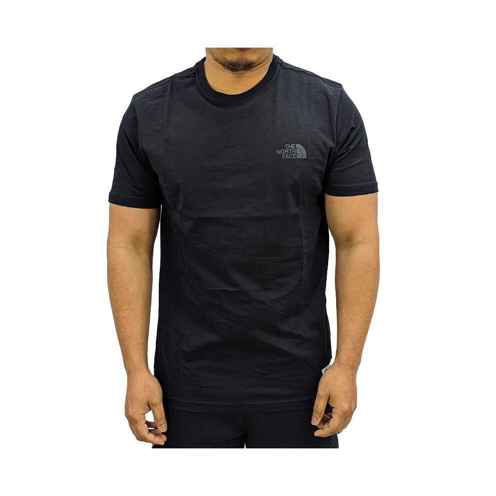 (Black, L) The North Face Mens Graphic T Shirts