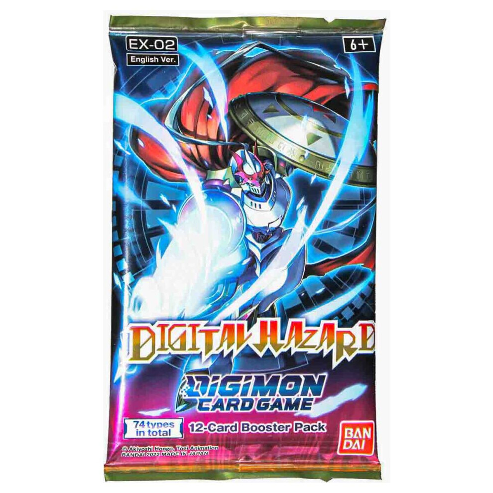 Asmodee Digimon Card Game: Digital Hazard Booster Ex-02