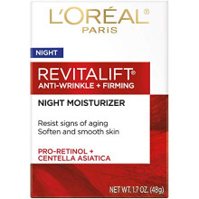 LOréal Paris Revitalift Anti-Wrinkle and Firming Face Night Cream, Pro Retinol 1.7 oz