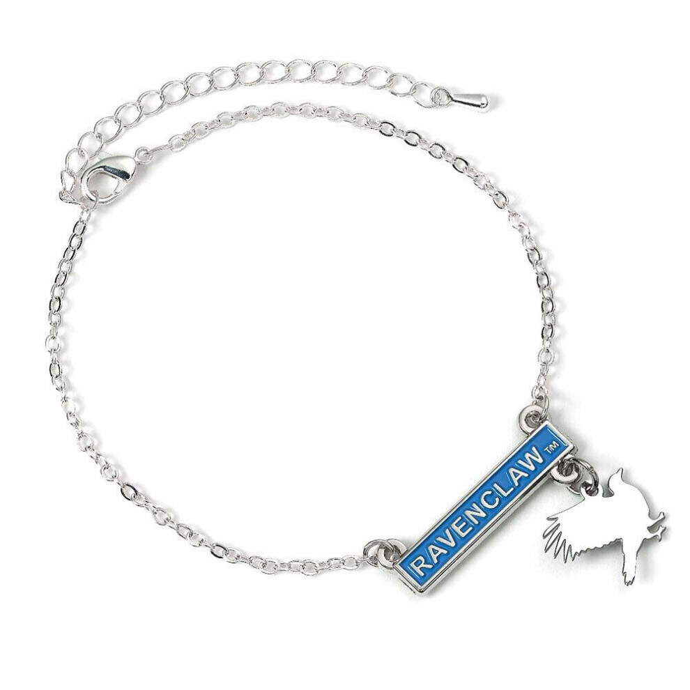 Harry Potter Silver Plated Ravenclaw Bar Bracelet