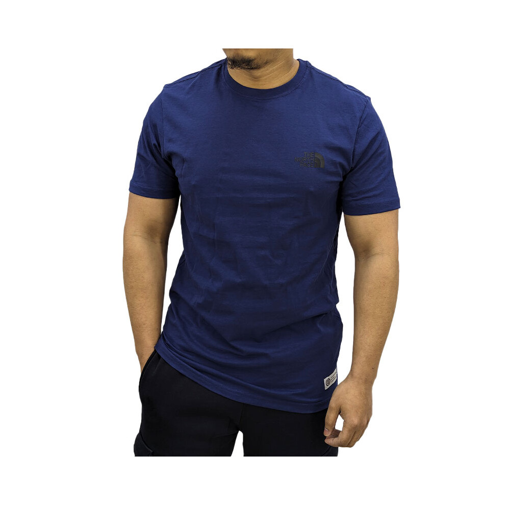 (Navy, M) The North Face Mens Graphic T Shirts