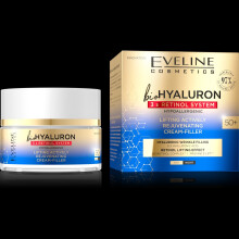 Eveline Cosmetics Bio Hyaluron Retinol System Hypoallergenic lifting Activity Rejuvenating Cream-Filler - 50ml