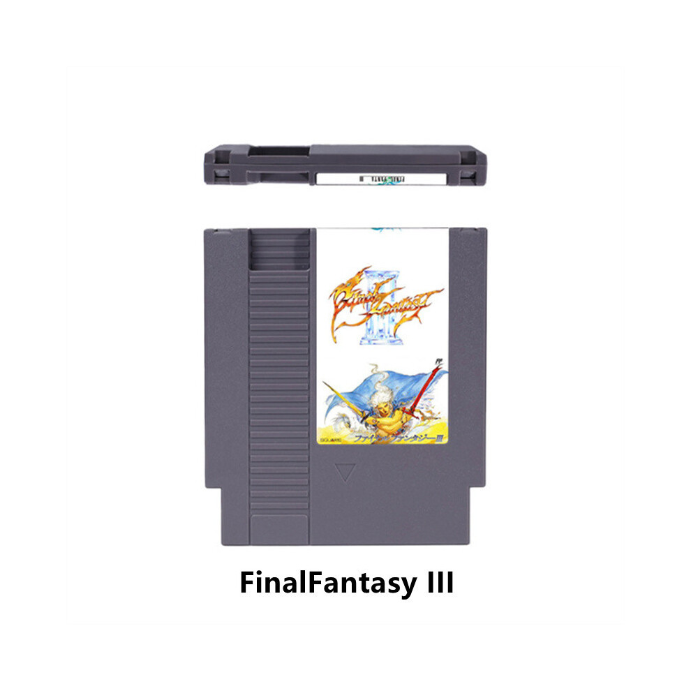 (FF 3) Final Game Fantasy I II III or I&II  - 72 pins 8bit Game Cartridge  for NES Video Game Consoleï¼Battery Saveï¼