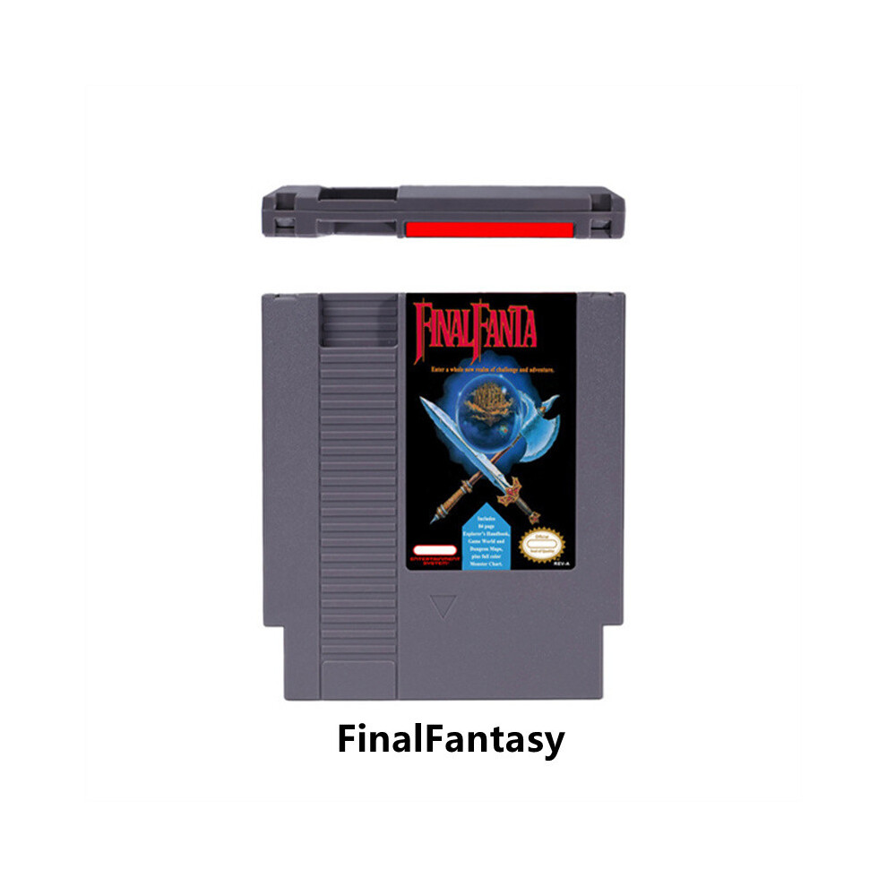 (FF 1) Final Game Fantasy I II III or I&II  - 72 pins 8bit Game Cartridge  for NES Video Game Consoleï¼Battery Saveï¼