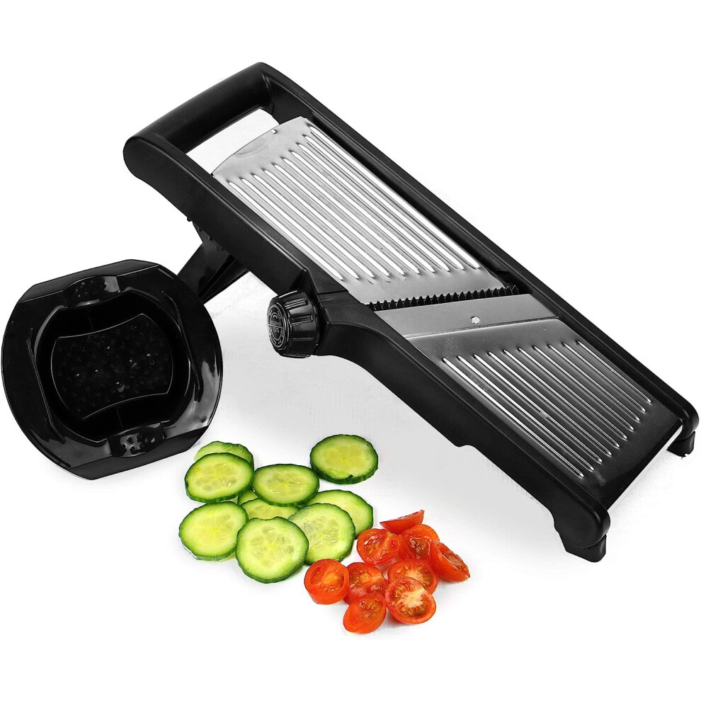 (Steeliness Steel) Prima Mandoline Slicer with 5 Adjustable Modes