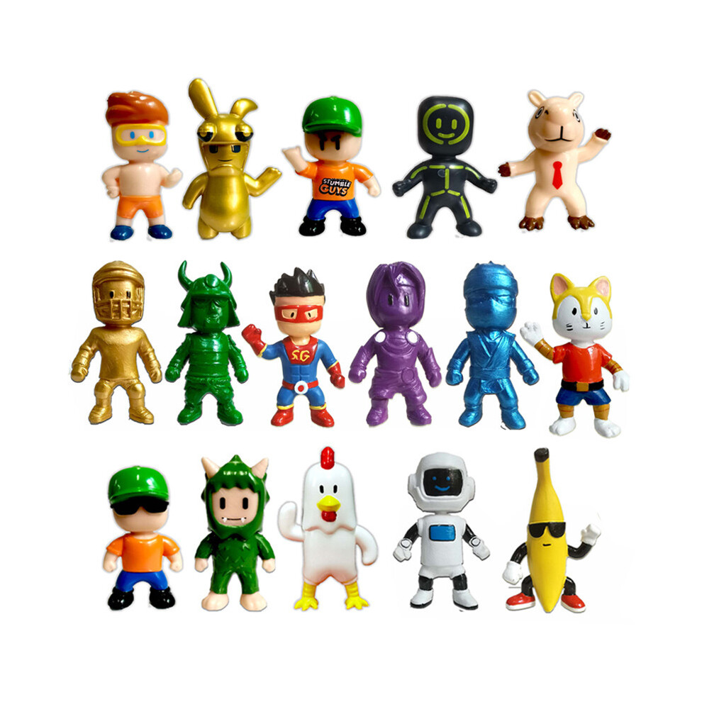 (6-10cm, G) Stumble Guys Figure Toy Stumble Guys Figura Anime Action Figures Toy Set