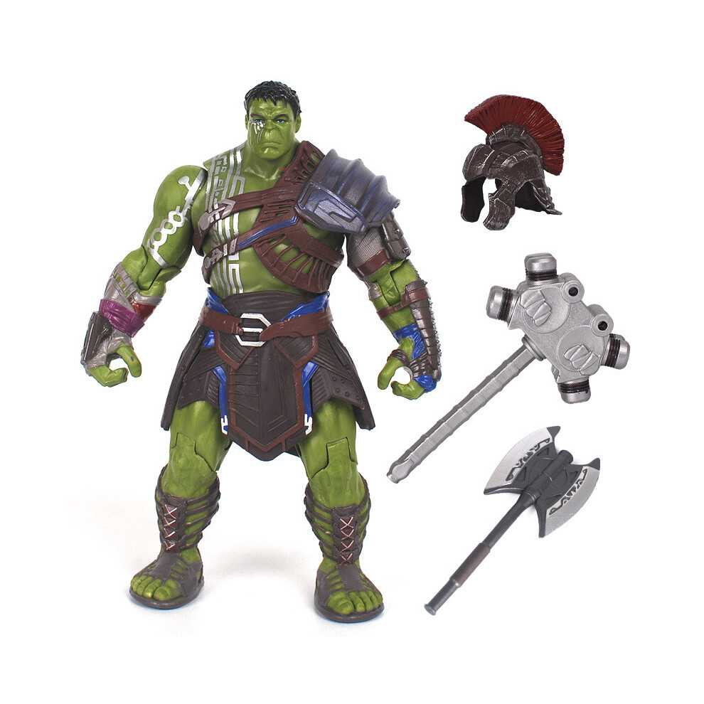 (With Box, Hulk) Avengers Thor: Ragnarok Gladiator Hulk Action Figure Model Doll Toy High